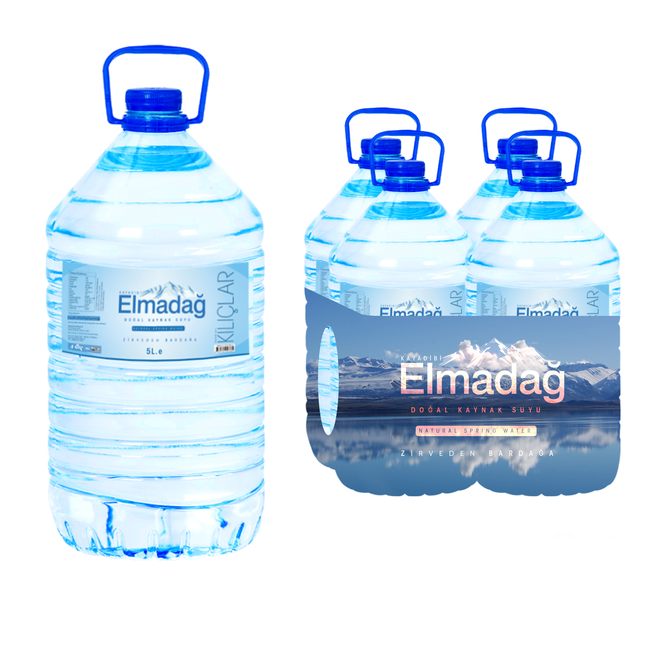 Elmadağ Elmadağ 2x5 LT Pet Şişe Su